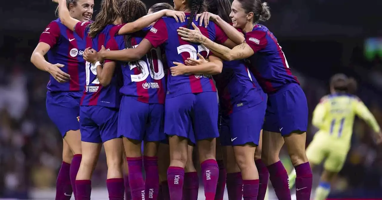 Barcelona reconoce nivel del futbol femenil mexicano