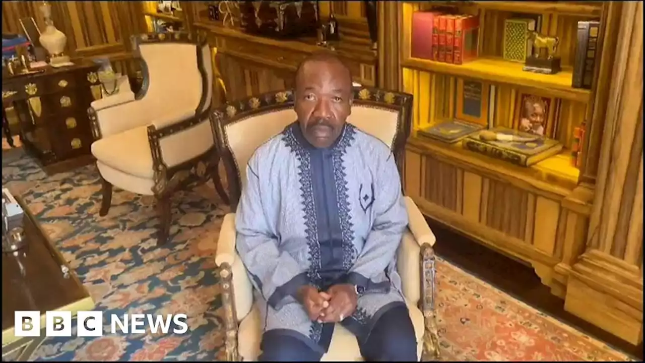 Watch: Gabon's ousted president speaks from house arrest