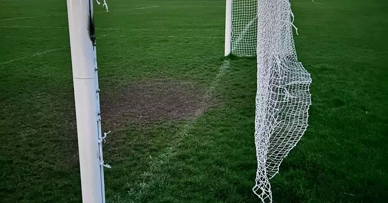 East Belfast playing fields criminal damage being treated as hate crime