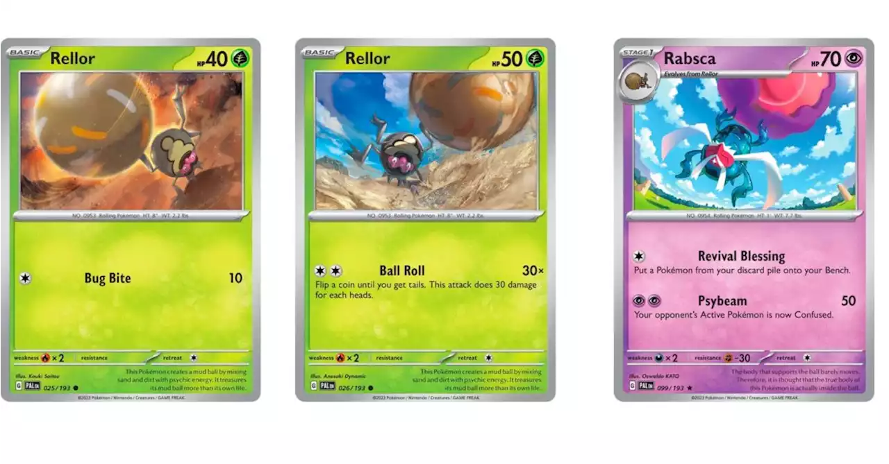 The Cards Of Pokémon TCG: Paldea Evolved Part 6: Rellor Line