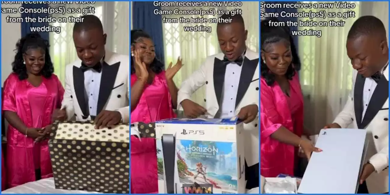 'Don’t settle for less, boys': Netizens weigh in on man's PS5 present from bride