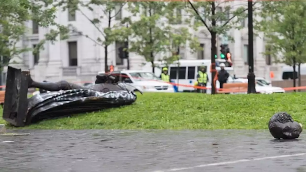 Montreal won't return toppled John A. Macdonald statue to its downtown pedestal