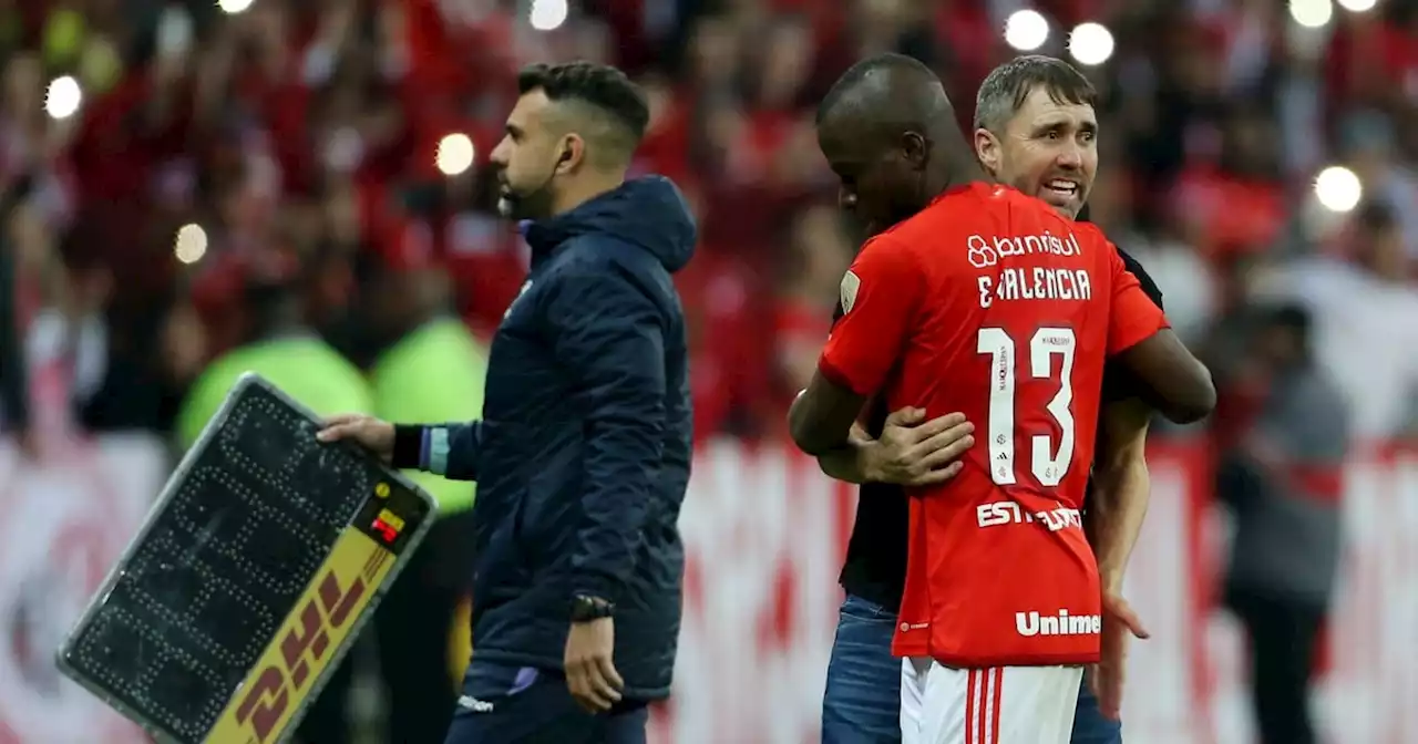 Eduardo Coudet llevó a semifinales de la Libertadores al Inter de Porto Alegre con los goles de Enner Valencia