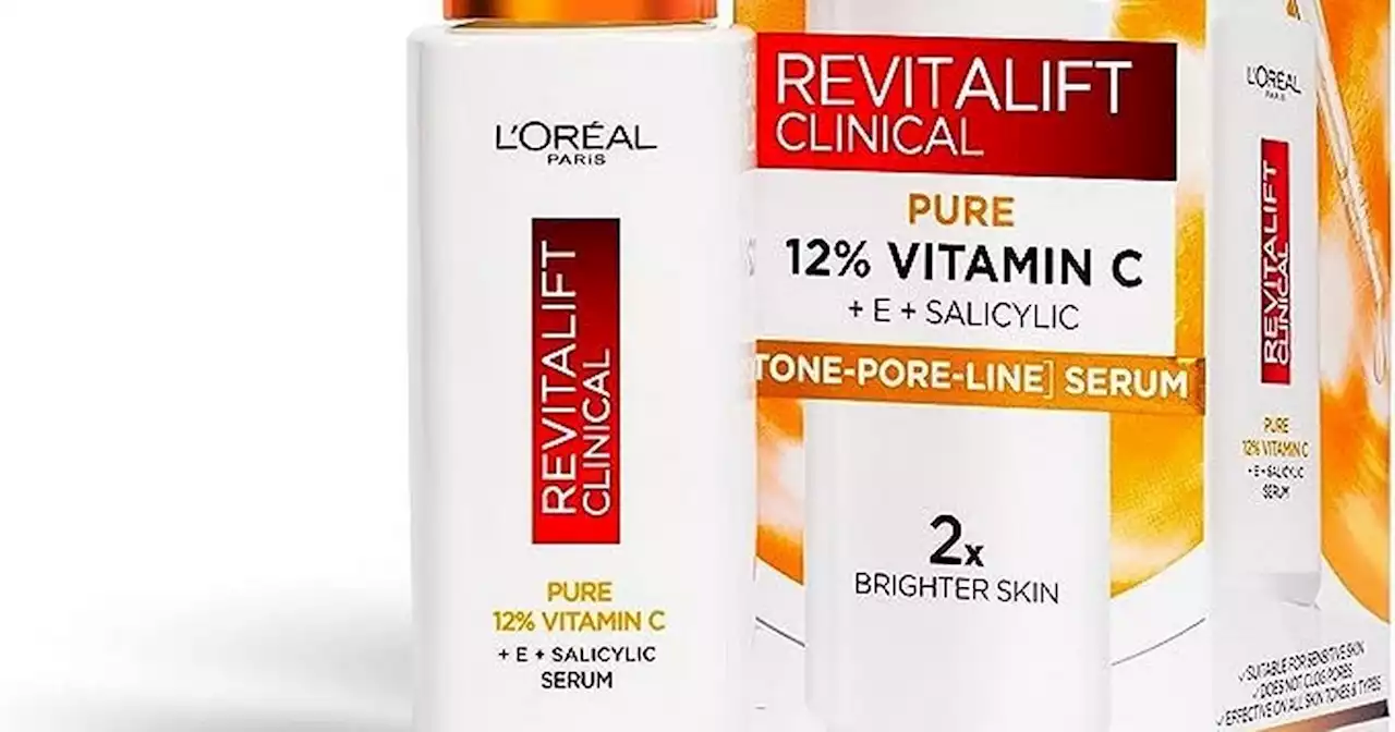 Amazon slash brightening vitamin C serum that 'leaves skin glowing' by 52%