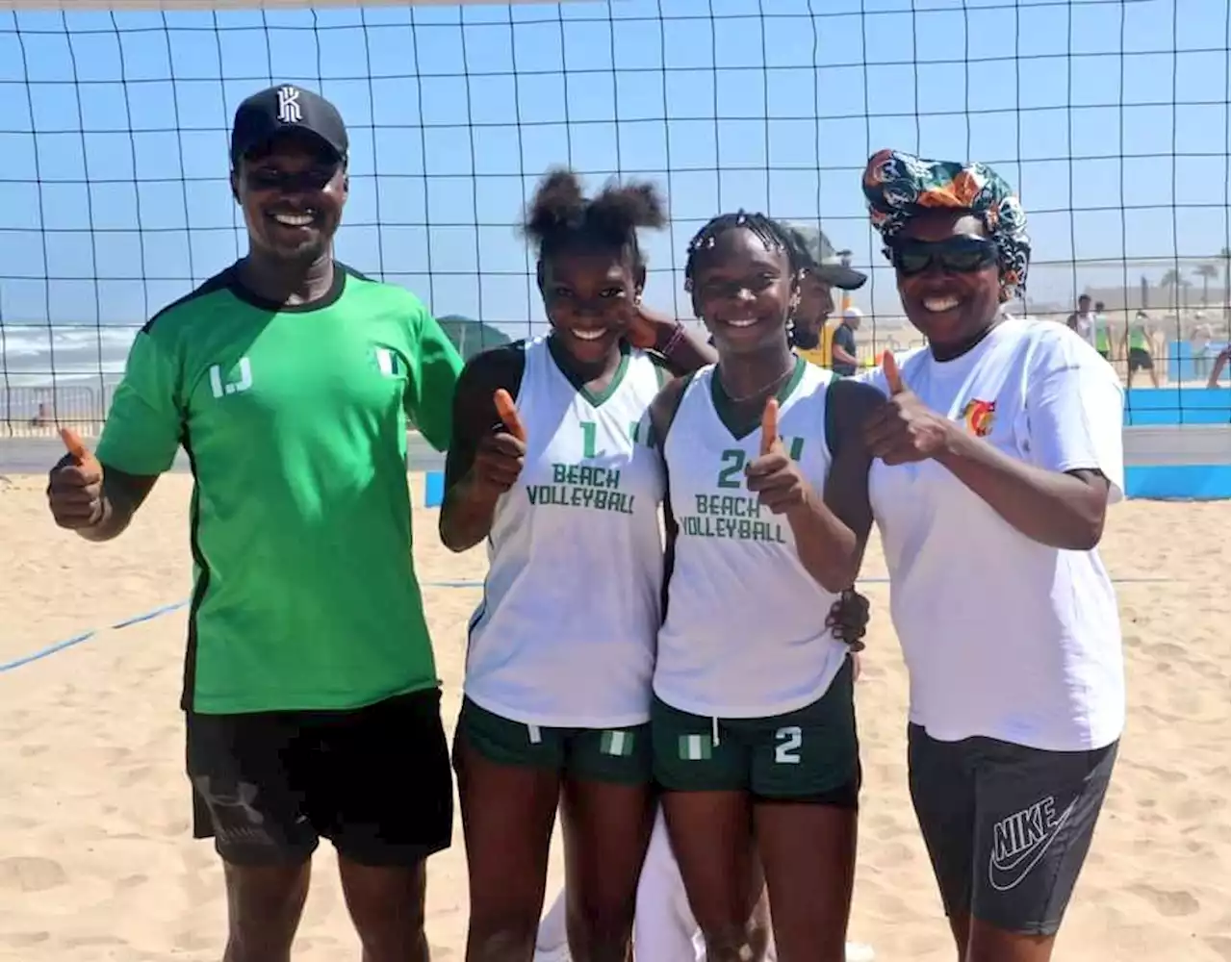 Beach Volleyball: Nigeria wins silver, qualify for 2023 World Championship