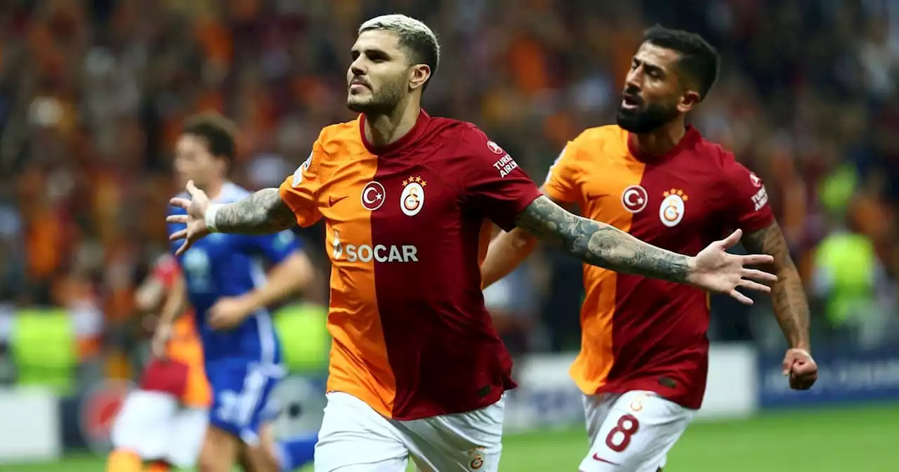 Con gol de Icardi, el Galatasaray ganó y clasificó a la Champions League