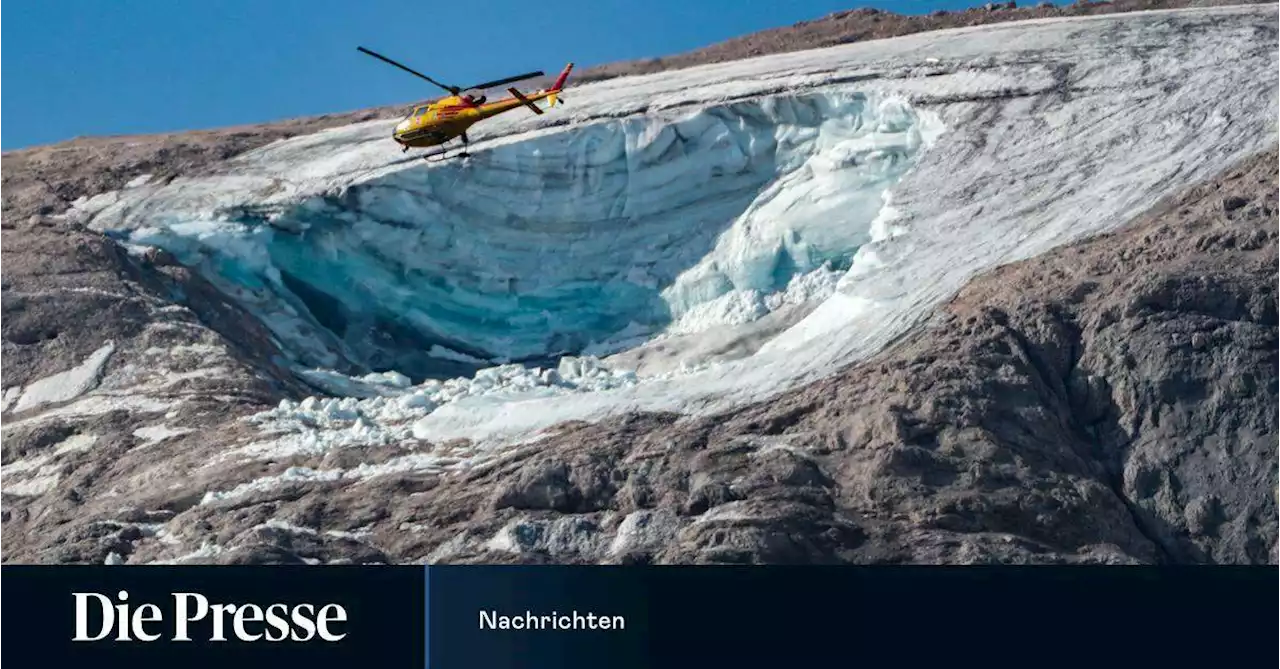 Der Marmolada-Gletscher ist seit 2000 um die Hälfte geschrumpft