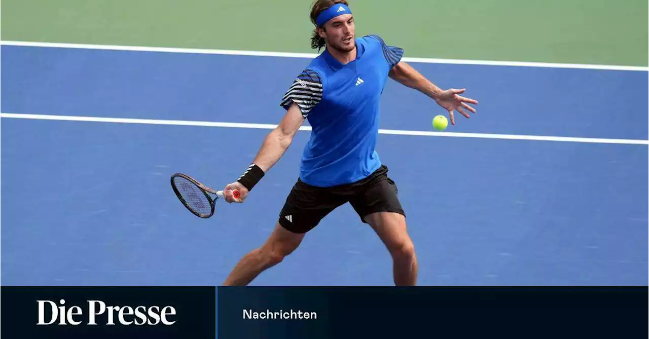 Tsitsipas schon in zweiter US-Open-Runde ausgeschieden