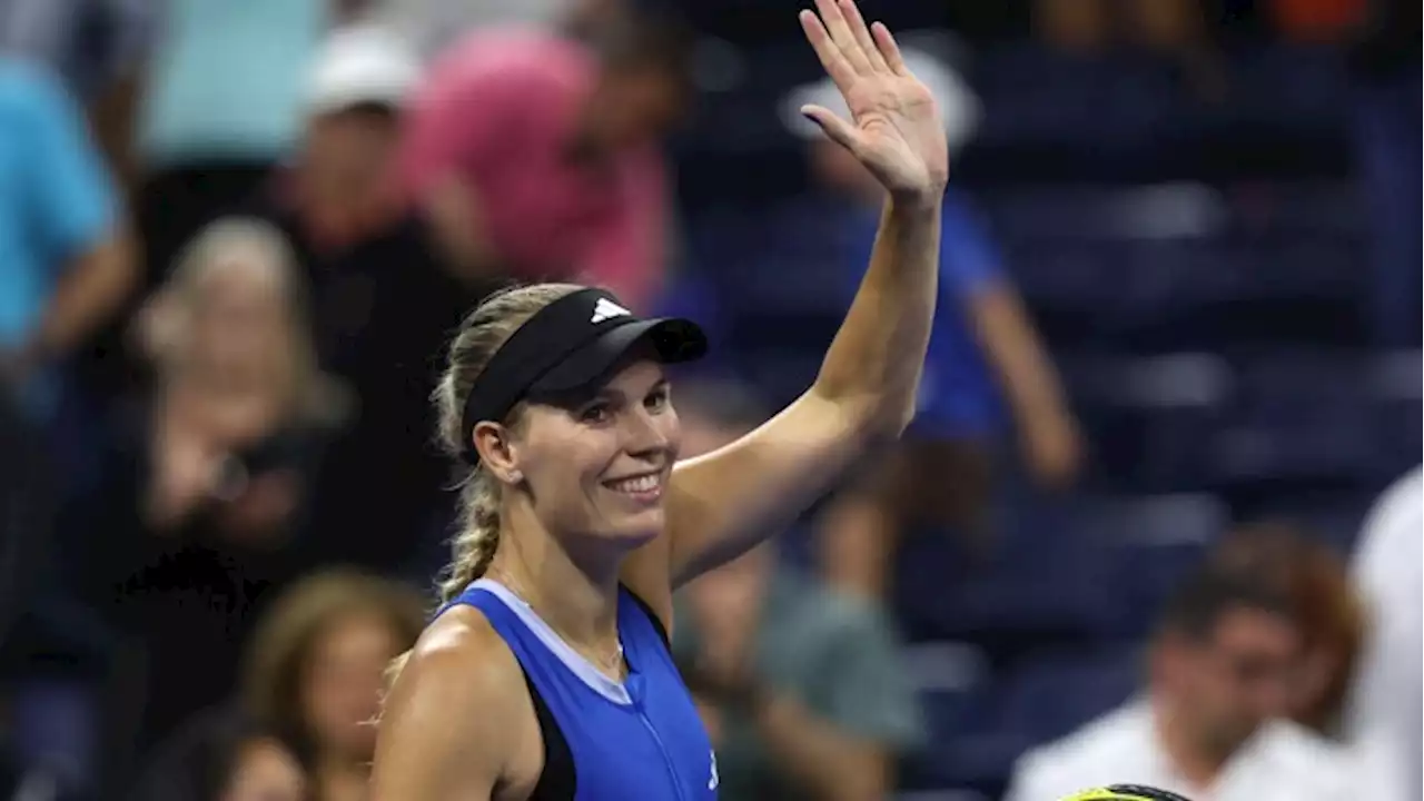 Amerikanerne står i kø for et glimt af megastjernen Wozniacki