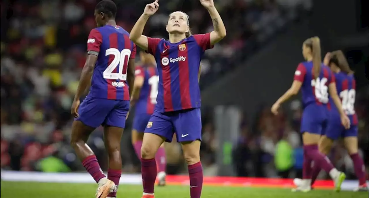 Barcelona se impone al América Femenil; Alexia Putellas jugó y el Estadio Azteca fue una fiesta