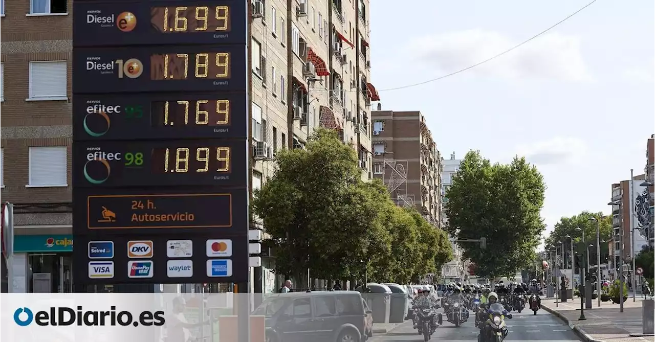 La inflación sube al 2,6% en agosto por el encarecimiento de los carburantes