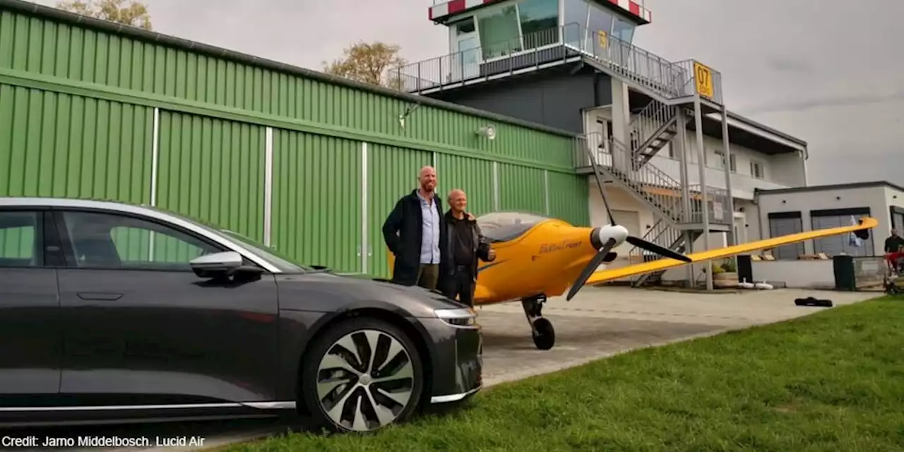 „E-Flight Challenge 2023“: Lucid Air ist minimal schneller als ein Elektro-Flugzeug