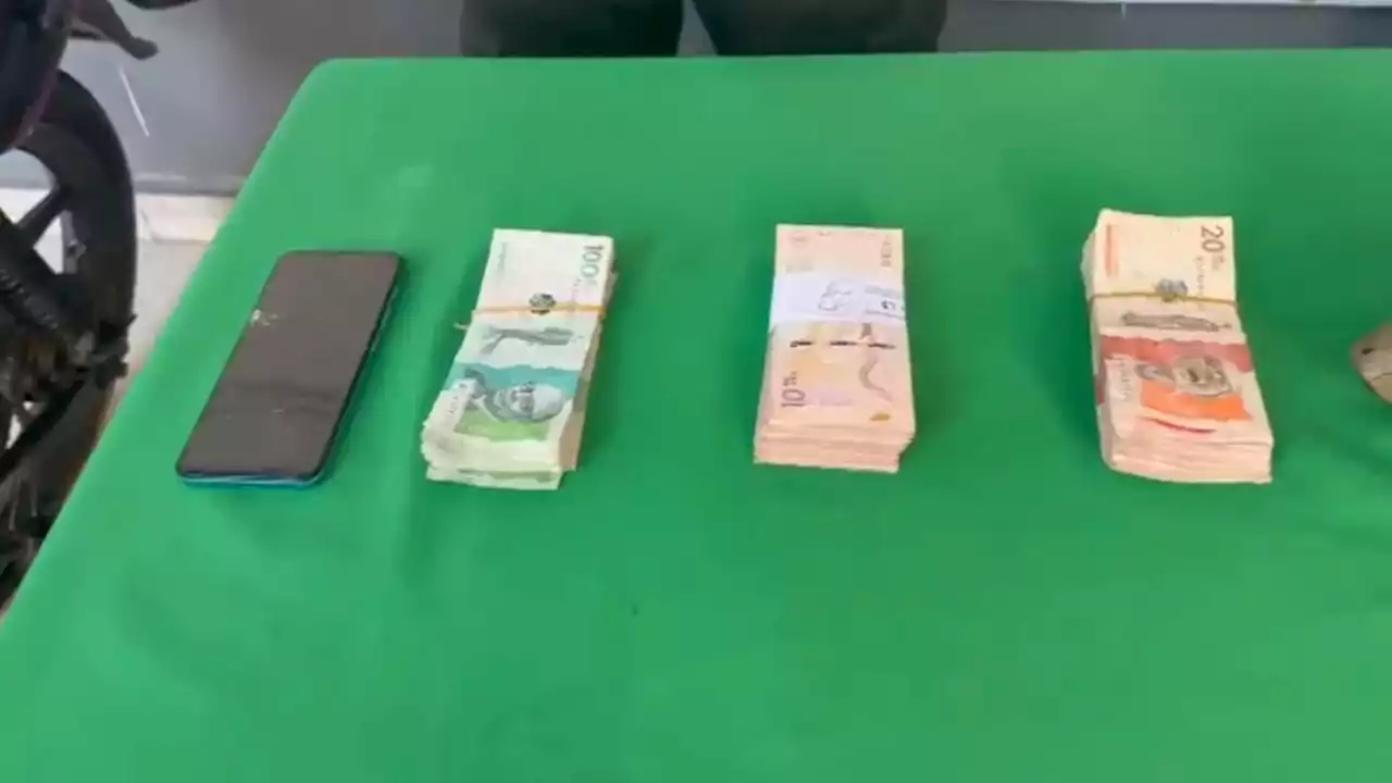 Más de $12 millones habían robado los capturados por fleteo en Ciudad Jardín