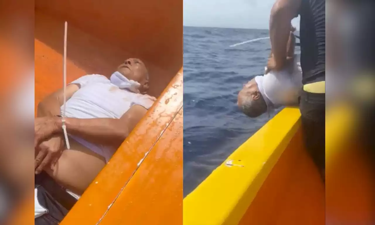 Temido narco venezolano 'Talibán' habría sido lanzado al mar, según fuerte video