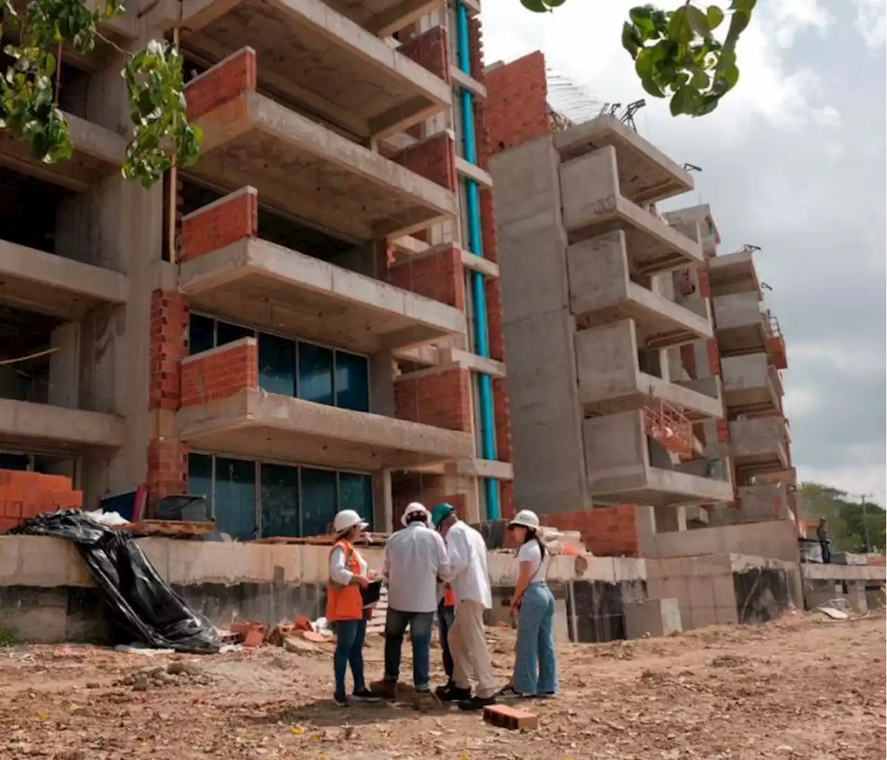 Tras operativos, Distrito sella obra en zona norte de Cartagena