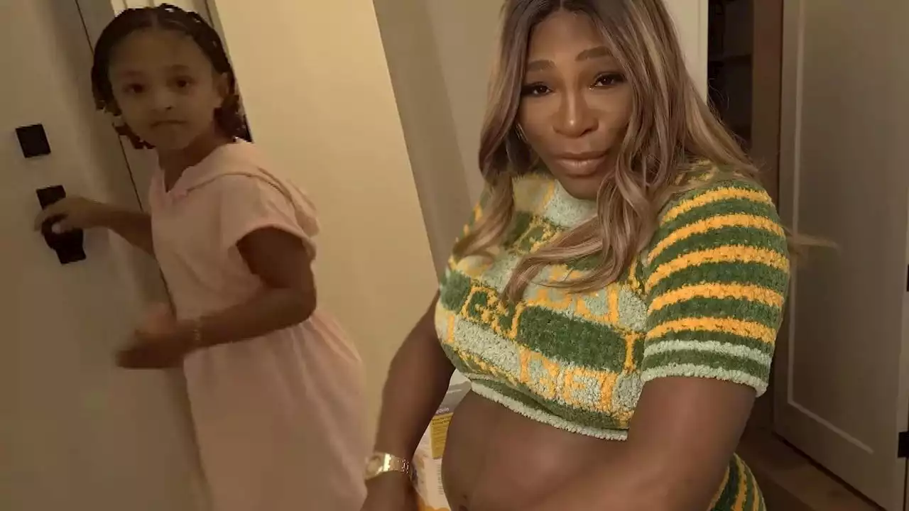 Serena Williams Shows Baby Adira's Nursery While Olympia Gets Sassy