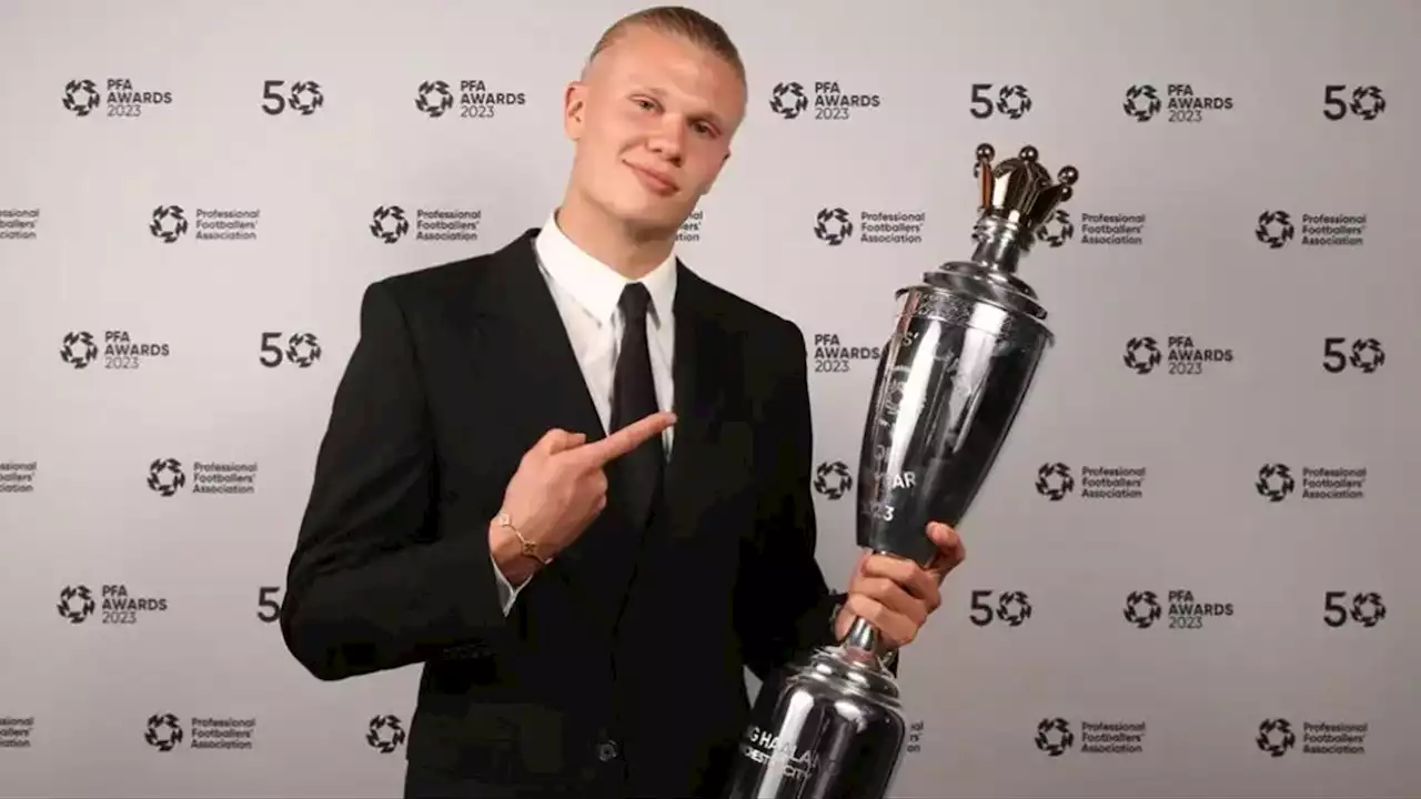 Erling Haaland mit PFA-Award als Spieler des Jahres geehrt - City-Star setzt sich gegen Saka, Kane und De Bruyne durch