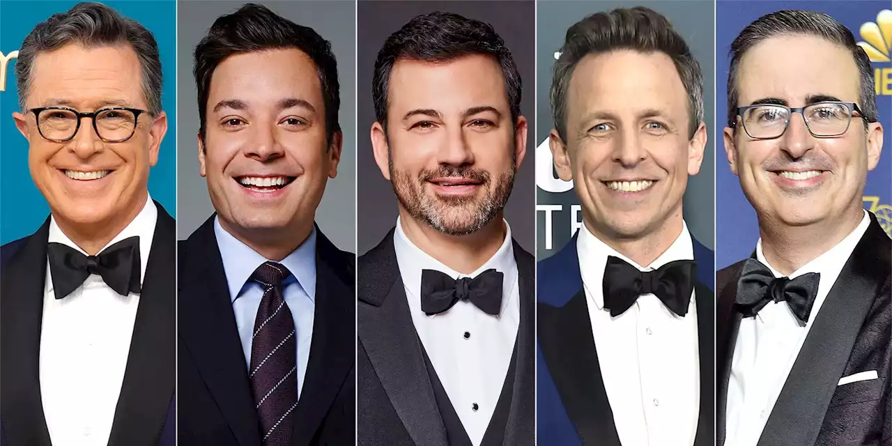 Late-night hosts launch podcast to benefit their out-of-work staff