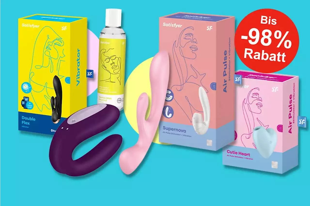 Summer Sale bei Eis.de: Sexy Schnäppchen – bis zu 98% Rabatt auf Satisfyer, Erotiktoys und mehr