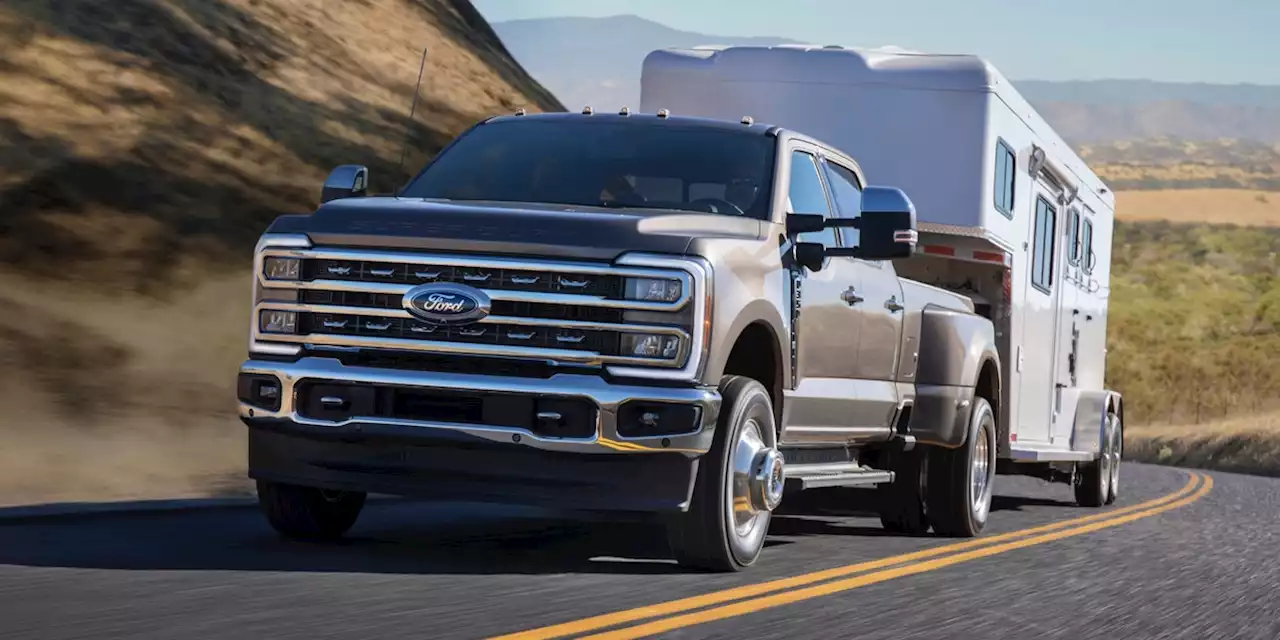 Ford recalls certain Super Duty trucks over potential axle problem