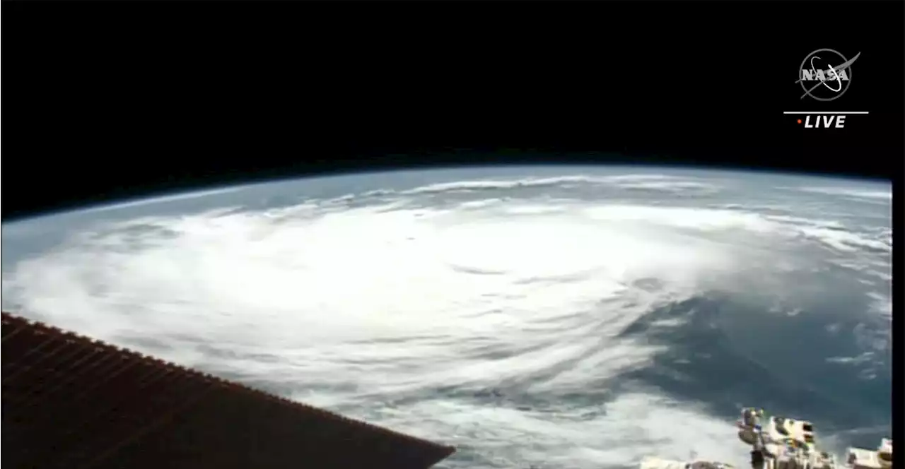 NASA shares live footage of Hurricane Idalia from International Space Station