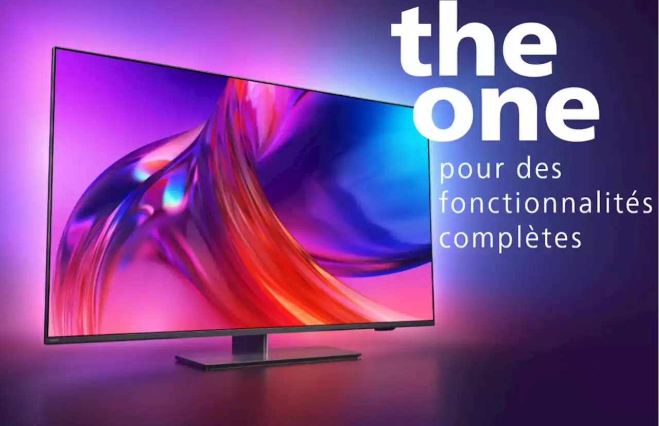 Ce TV Philips 55 pouces (Ambilight, 120 Hz) est à un excellent prix chez Fnac/Darty