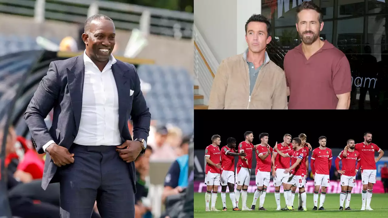 Man Utd legend Dwight Yorke puts himself forward for 'exciting' Wrexham manager role as he challenges Ryan Reynolds & Rob McElhenney to match his 'mindset'