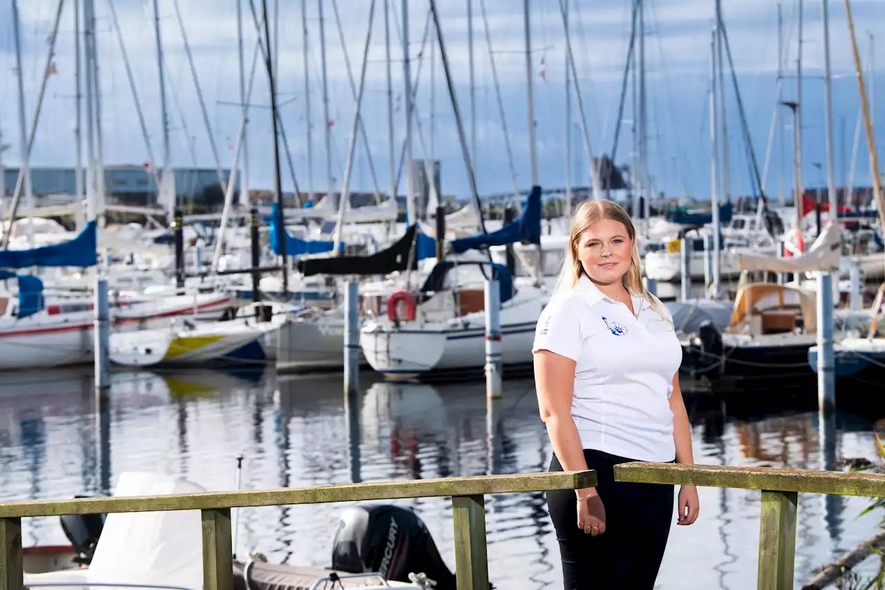 Hon ska tävla i segling vid Frihetsgudinnan i New York