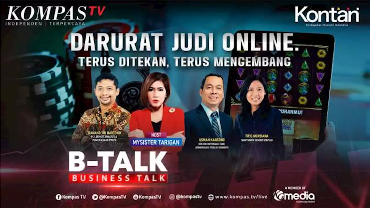 [FULL] Darurat Judi Online Terus Ditekan, Terus Mengembang