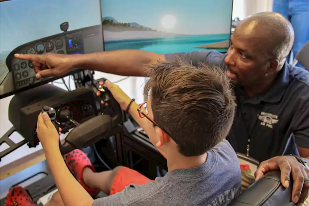 Mobile flight simulator brings education, opportunity at several locations in San Antonio