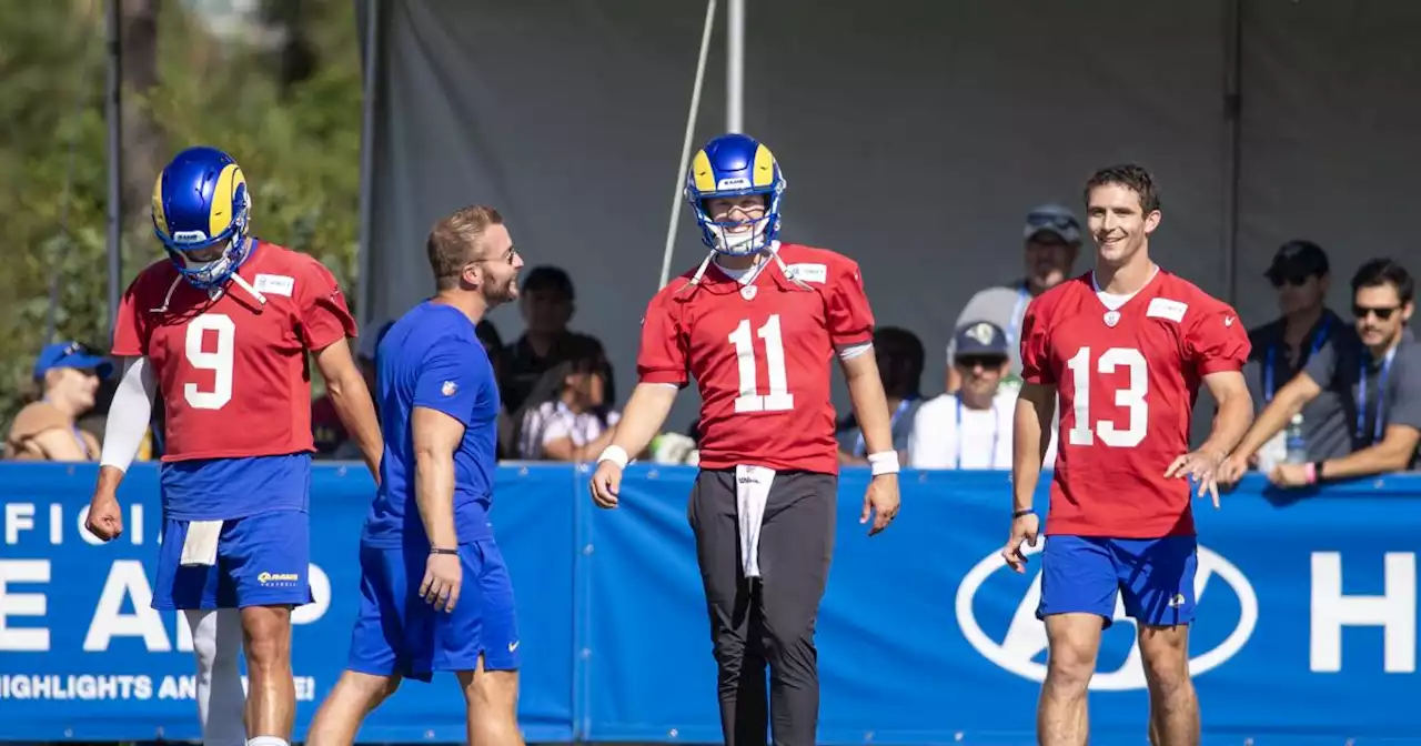 The Sports Report: After cuts, Rams have two quarterbacks and no kicker