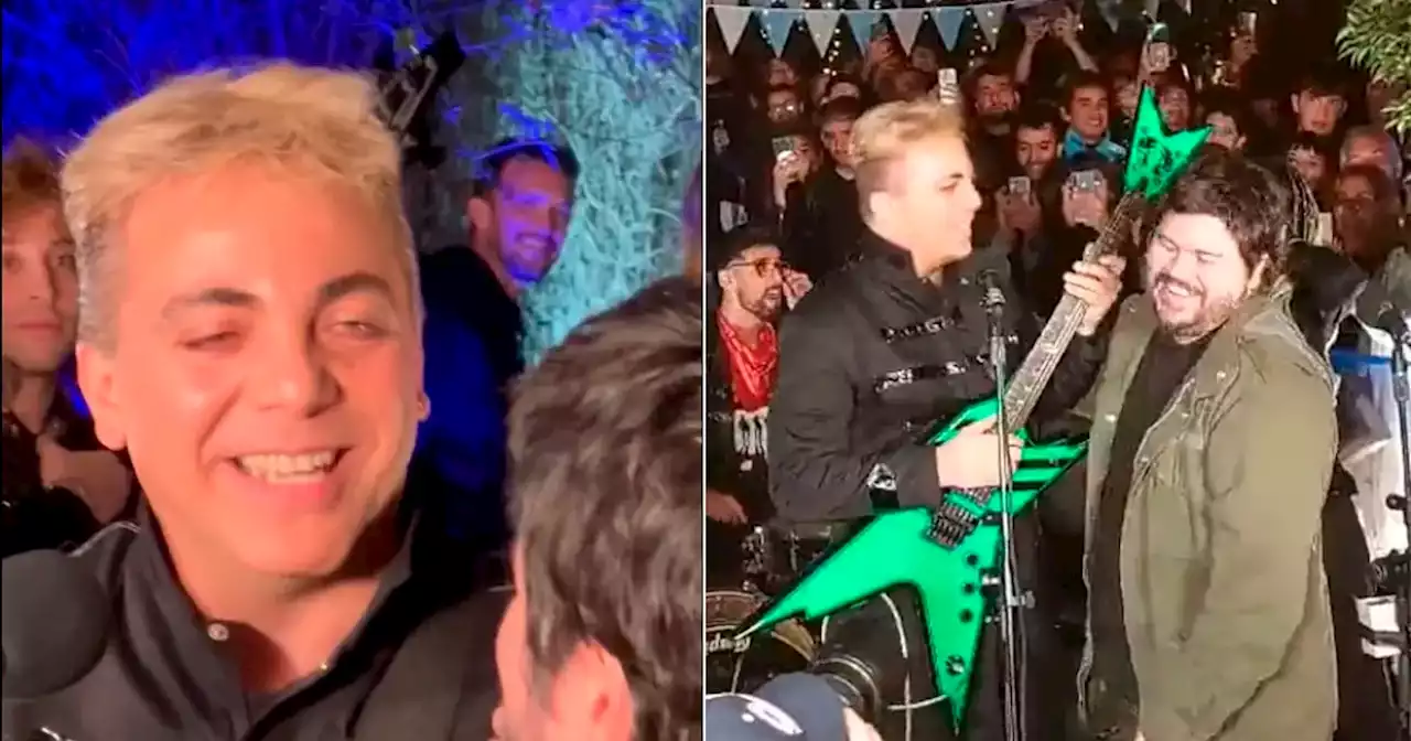 Cristian Castro le agradeció en persona a Santiago Motorizado por su versión de “No podrás” | Música