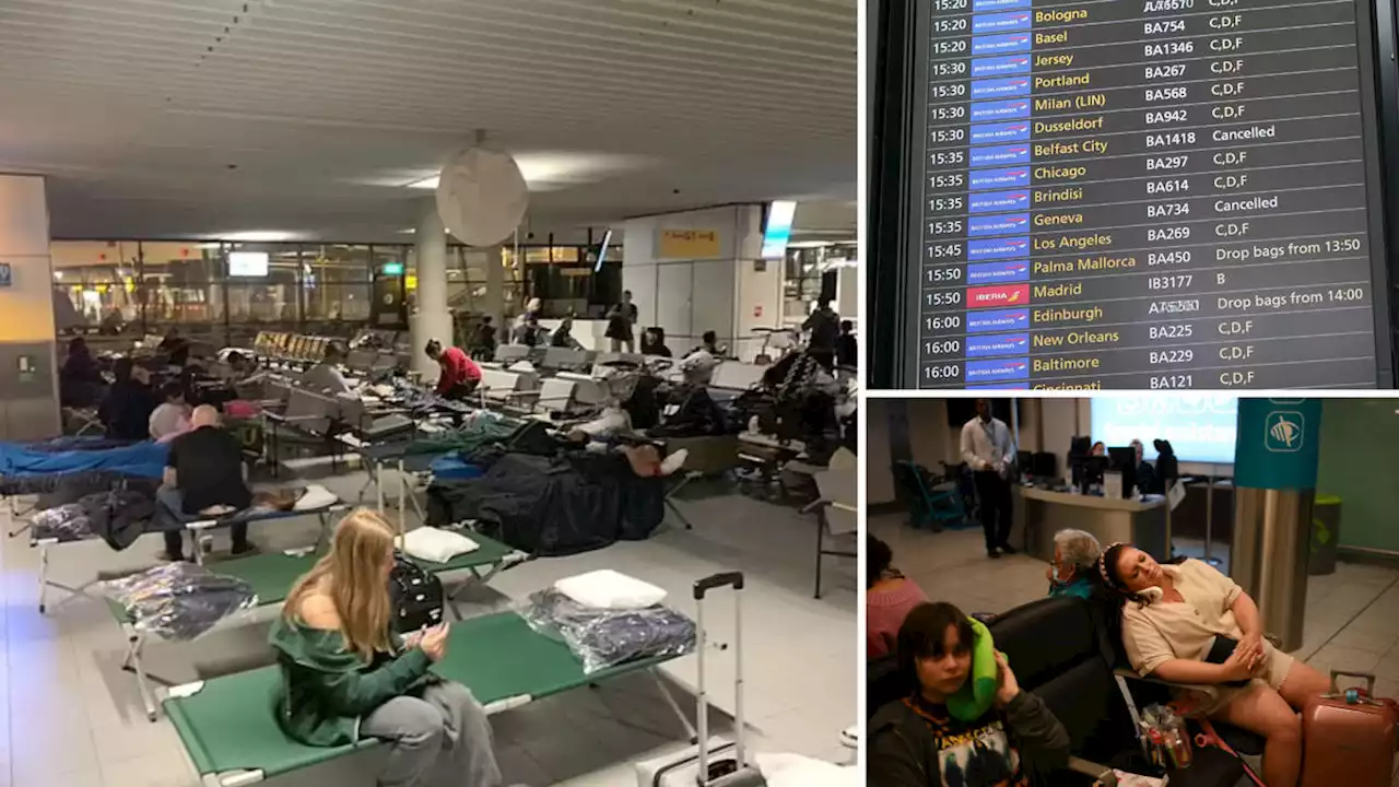 Tens of thousands of stranded Brits face 'two-week wait for flight home'