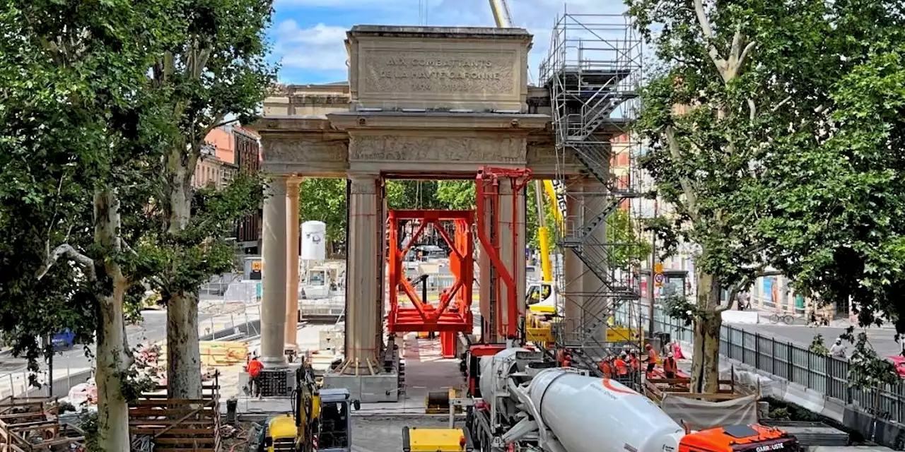 Toulouse : l'incroyable déménagement d'un monument de 1 400 tonnes