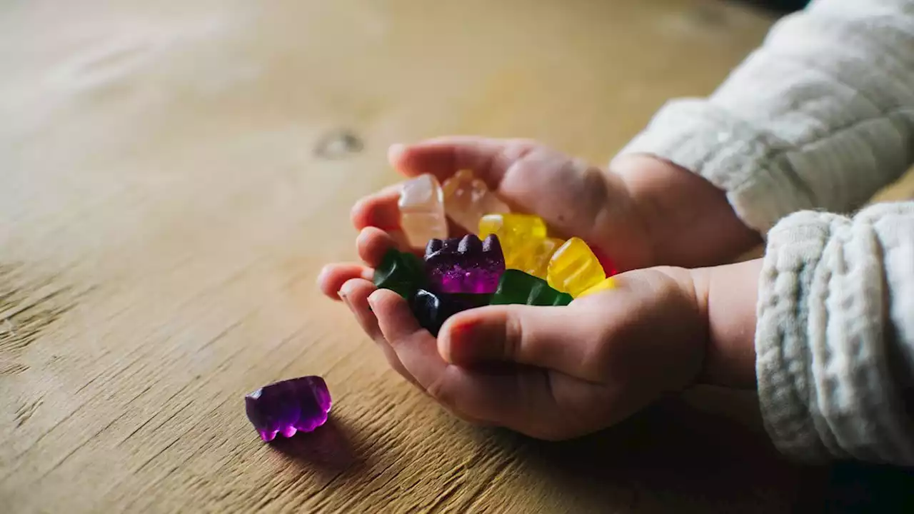 Eating just 2 cannabis gummies can put small kids at risk of toxic effects