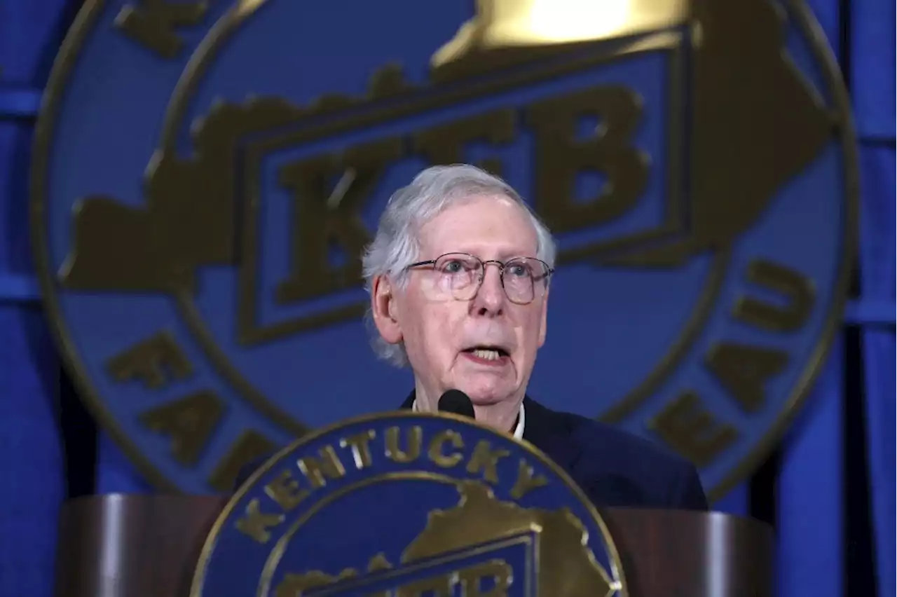 Sen. McConnell appears to freeze during remarks again