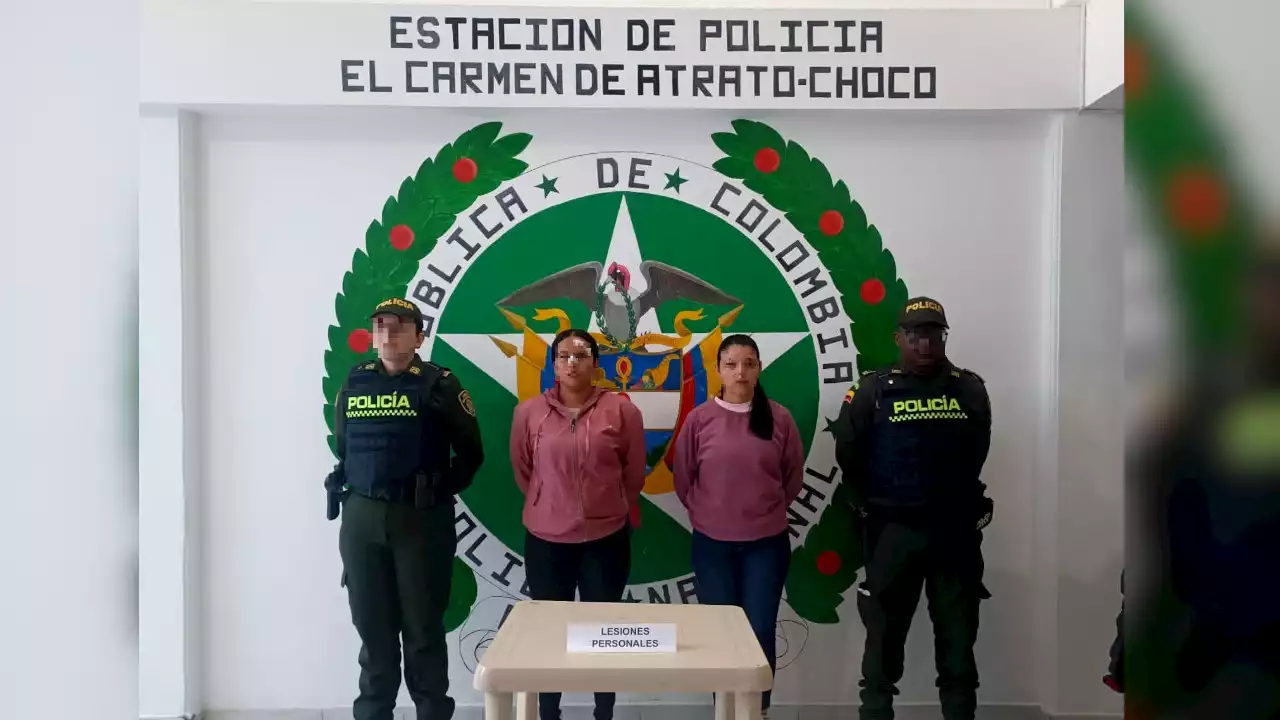 ¡Se las cogieron bien 'aporreadas'! Dos mujeres capturadas por agarrarse de las greñas