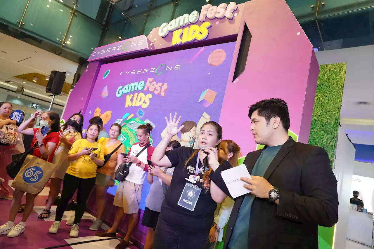 Cyberzone, SM Supermalls launch Philippines’ first ‘Game Fest Kids’