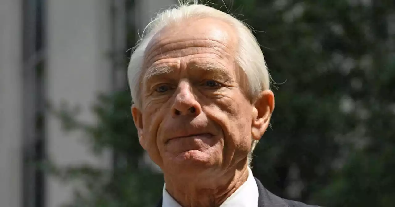 Judge rejects former Trump aide Peter Navarro's executive privilege claim, paving way for trial in contempt case