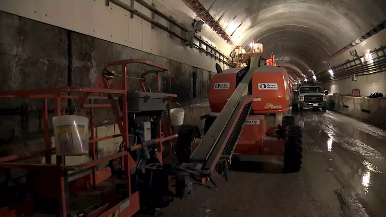 Healey touring Sumner Tunnel days before it reopens from monthslong closure