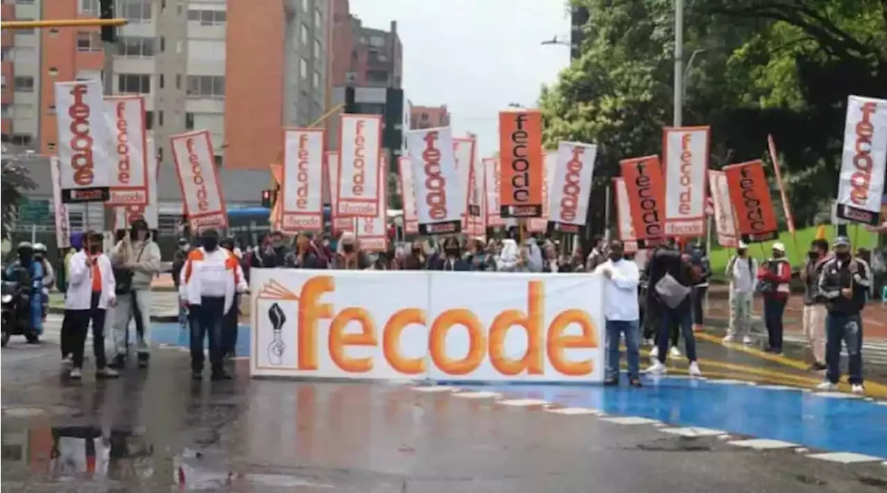 Fecode anunció nuevo paro nacional: estos son los puntos de concentración para el miércoles