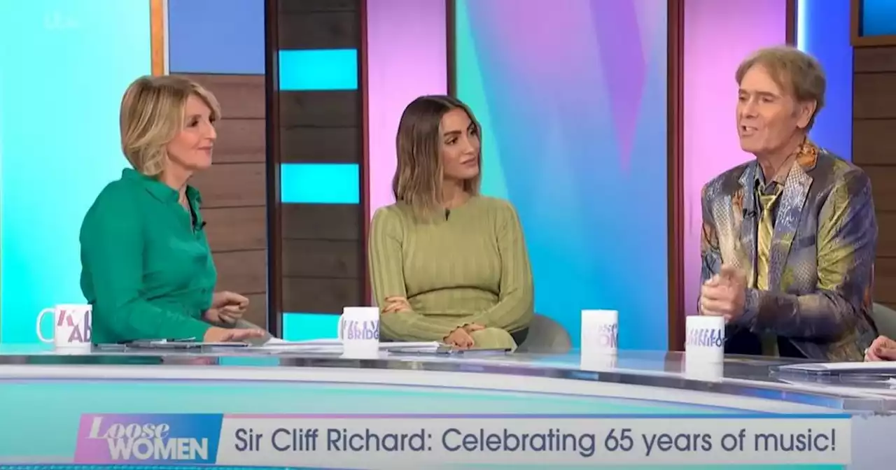 Loose Women fans cringe during 'painful' Sir Cliff Richard moment