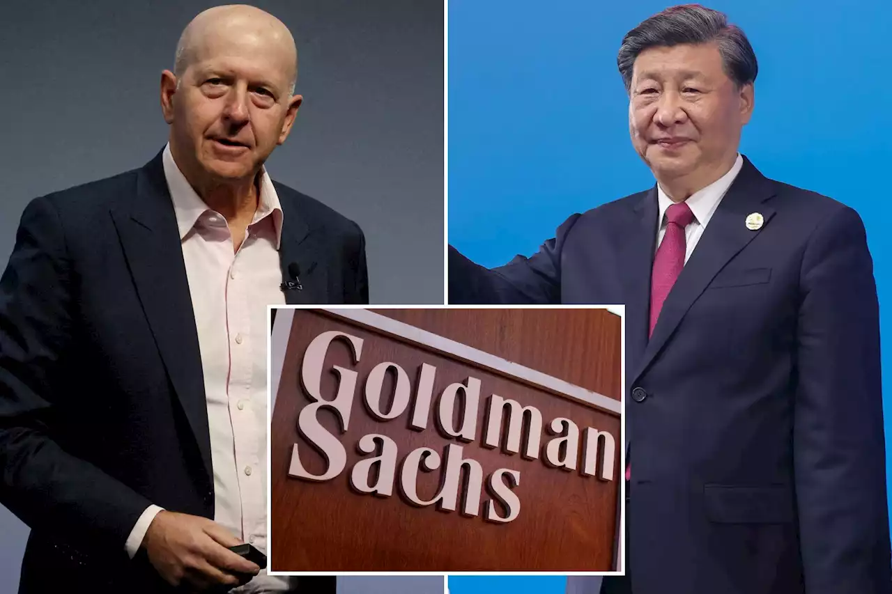 Goldman Sachs used Chinese state funds to buy US, UK firms: report