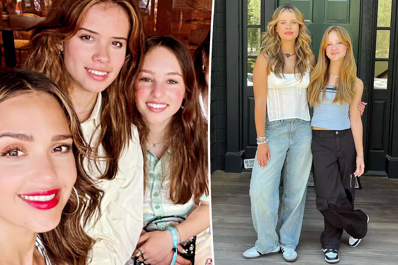 Jessica Alba’s daughters are all grown up in back-to-school photos: ‘Where did the time go’