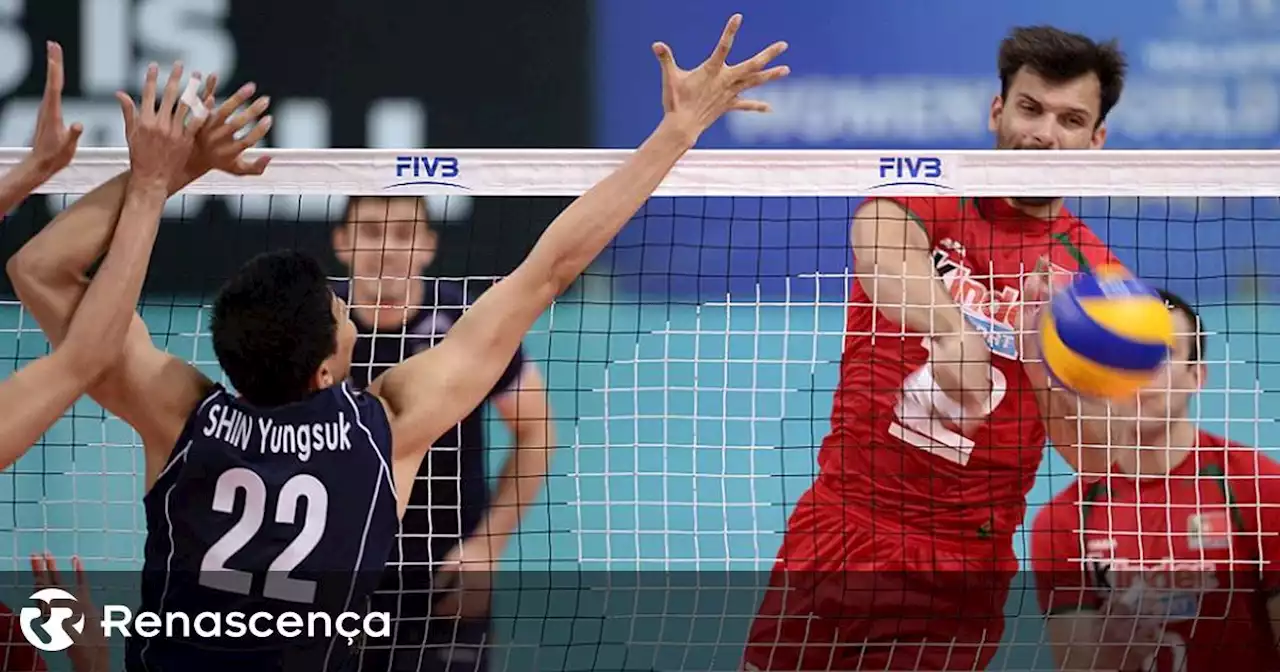 Portugal entra a vencer no Campeonato da Europa de voleibol