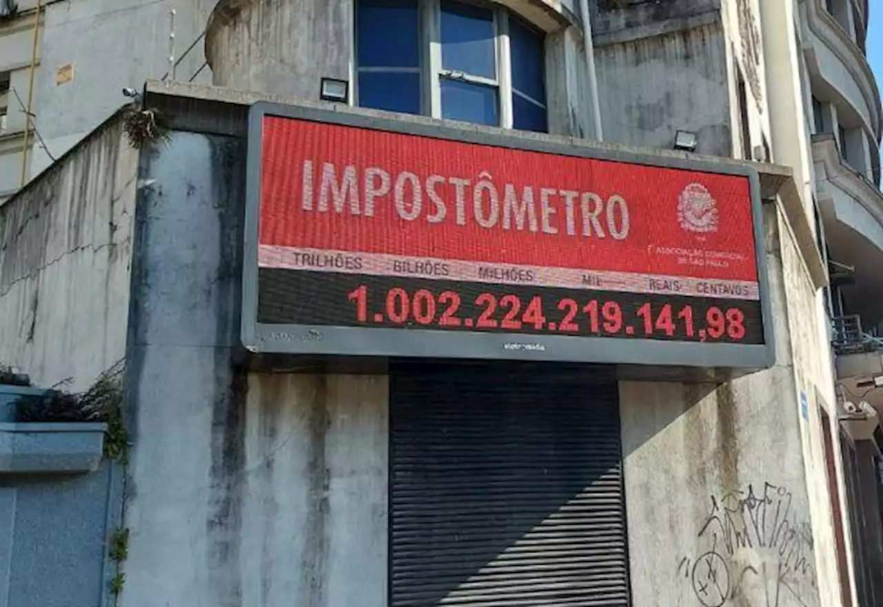 Impostômetro vai atingir marca de R$ 2 trilhões mais cedo em 2023