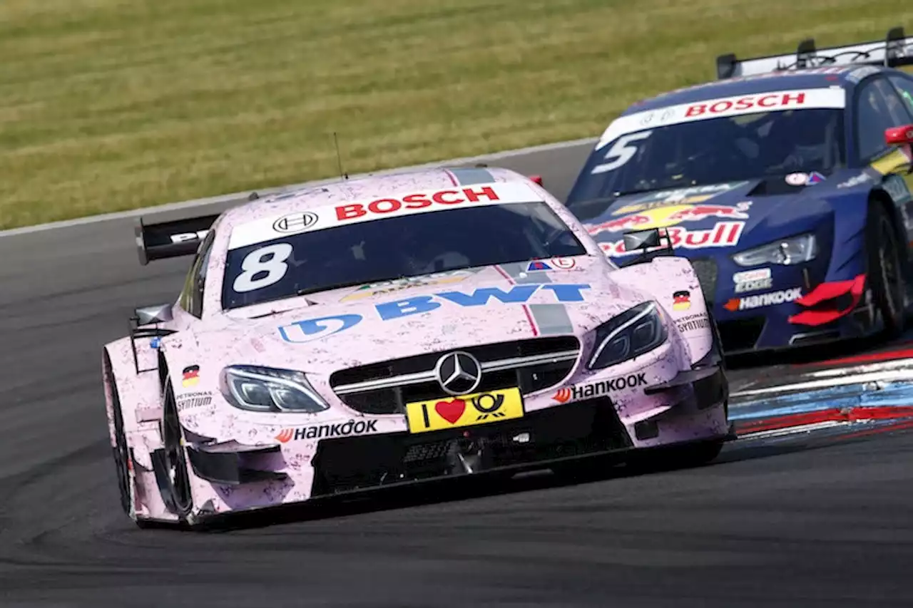 DTM Nürburgring: Mercedes setzt die erste Bestzeit