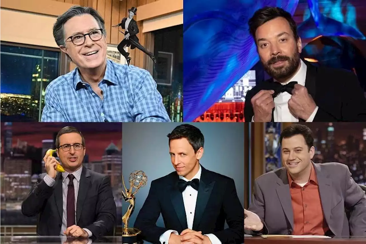 Stephen Colbert, Jimmy Fallon, Jimmy Kimmel & Co. join on podcast to help striking writers