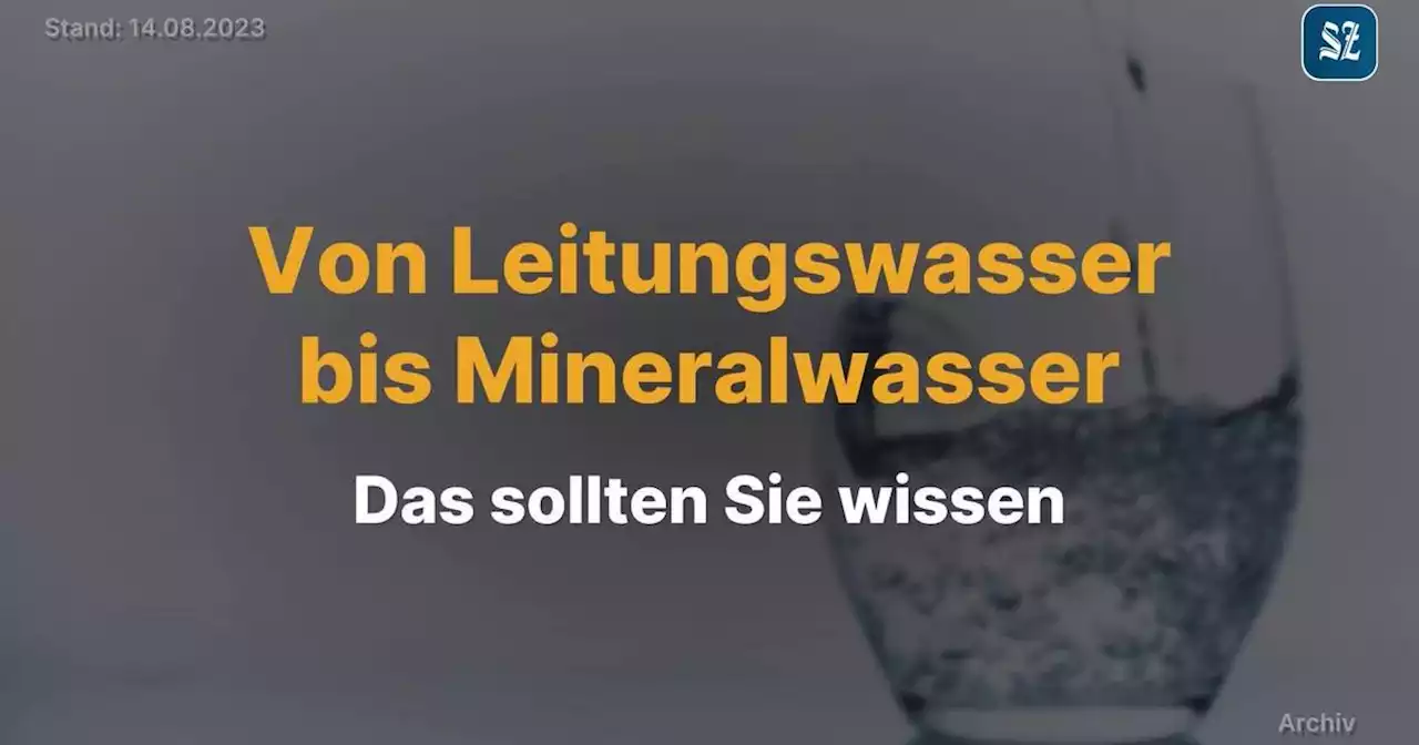 Video: Von Leitungswasser bis Mineralwasser: So gesund ist Wasser trinken