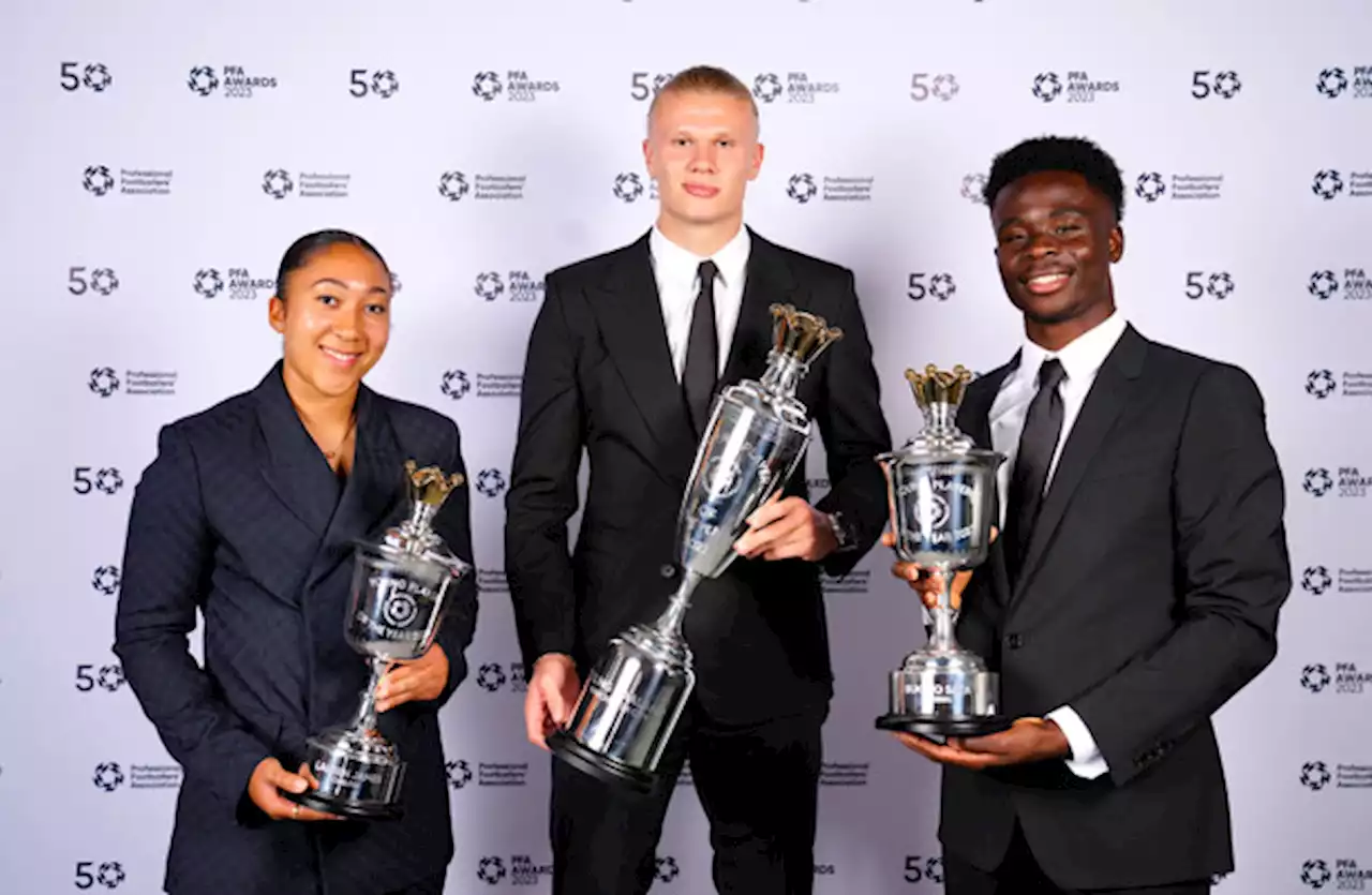 No joy for Evan Ferguson as Saka takes home PFA Young Player of the Year award